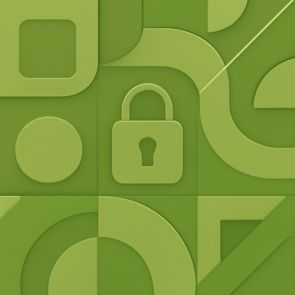 Subtle patterned graphic with abstract shapes